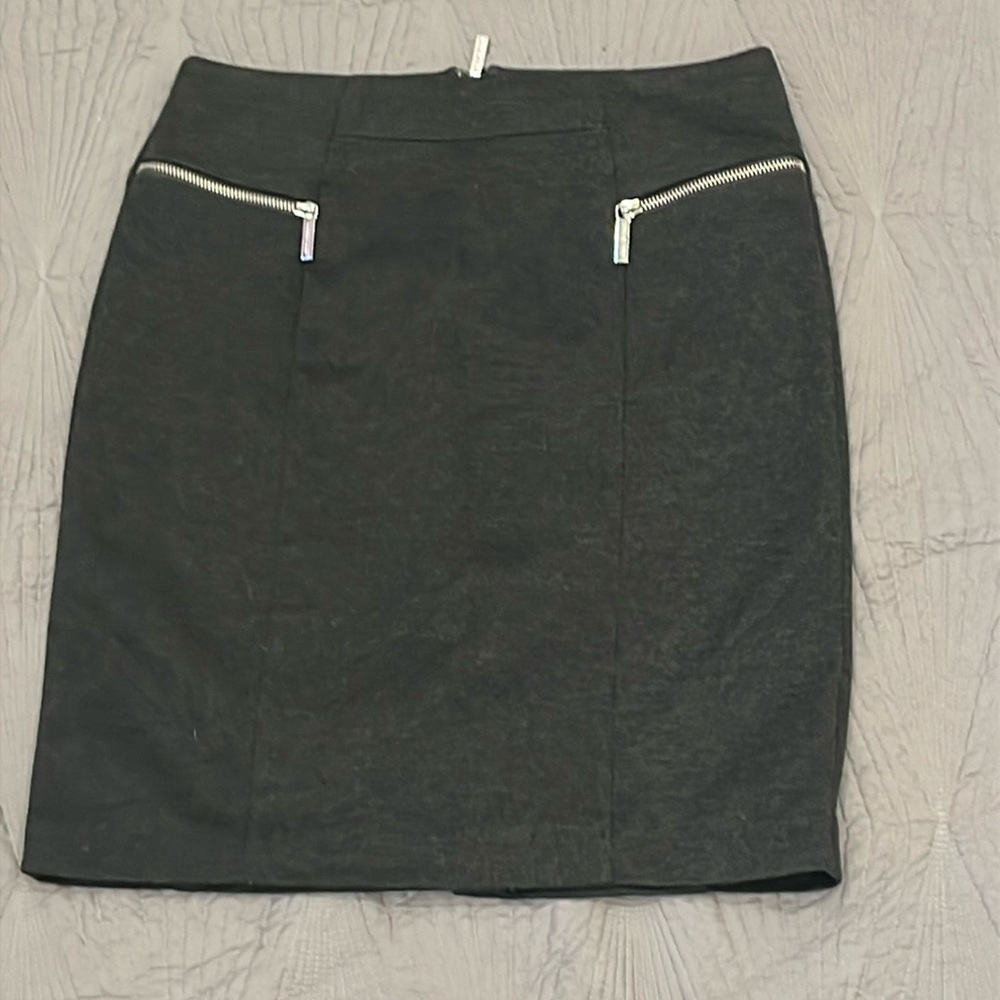 Michael Kors Women’s gray lined pencil skirt
